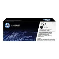 HP 12A LaserJet Ultraprecise Black Toner Cartridge