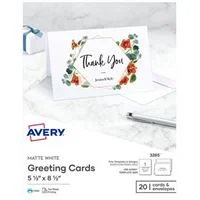 Avery 3265 Half-Fold Greeting Cards