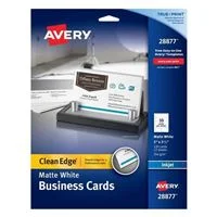 Avery 28877 Clean Edge Business Cards