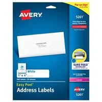 Avery 5261 Easy Peel Address Labels