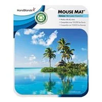 Handstands Deluxe Beach Mouse Pad