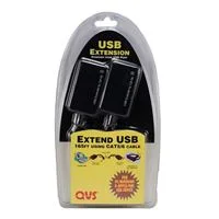 QVS USB 1.1 (Type-A) Male to RJ-45 Female Extender