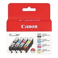 Canon CLI-221 Color Cartridge Value Pack