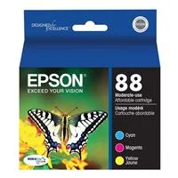 Epson 88 Multi-Pack Color Ink Cartridge