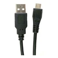 Micro Connectors USB 2.0 (Type-A) Male to Micro-USB (Type-B) Male 6 ft. - Black
