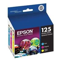 Epson 125 Color Ink Cartridge 3-Pack