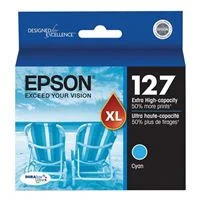 Epson 127 Extra High-Capacity Cyan Ink Cartridge