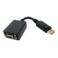 Micro Connectors DisplayPort Male to VGA Female Adapter 9 in.