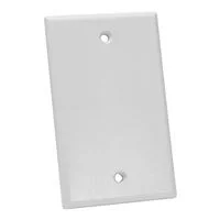 Quest Technology Blank Wall Plate White