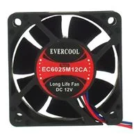 Evercool EC6025M12CA Ball Bearing 60mm Case Fan