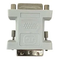 Micro Connectors DVI-D Male to DVI-D Female Adapter - Beige
