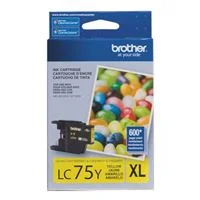 Brother LC75Y High Yield Yellow Inkjet Cartridge