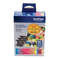 Brother LC753PKS High Yield Inkjet Cartridges 3-Pack