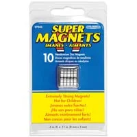 Master Magnetics 0.315&quot; x 0.118&quot; Neodymium Disc Super Magnets 10 Pack