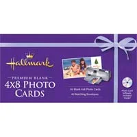 Nova Development Hallmark Premium Blank 4&quot; x 8&quot; Photo Cards 40 Pack