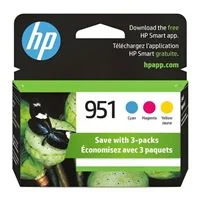 HP 951 Color Ink Cartridge Combo Pack
