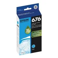 Epson 676 High Yield Cyan Ink Cartridge