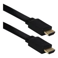 QVS 33 ft. Flat High Speed HDMI HDTV Cable w/ Ethernet and 3D 1080p Blu-ray