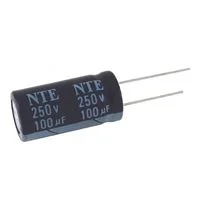NTE Electronics VHT 47 MFD 50V Aluminum Electrolytic Capacitor