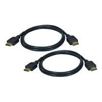 QVS 2 & 3 Meter High-Speed HDMI Cables