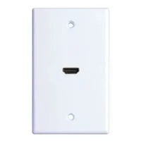 Just Hook It Up HDMI Wall Plate 1080p - White
