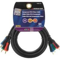 Just Hook It Up 6 ft. Component Video Cable