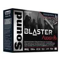Creative Labs Sound Blaster Audigy RX PCIe Surround Sound Card