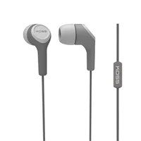 Koss KEB15i Stereo Wired Earbuds - Gray