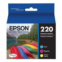 Epson 220 Color Ink Cartridge Multi-Pack