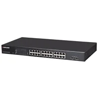 Intellinet 24-Port PoE+ Web-Managed Gigabit Ethernet Switch