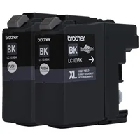 Brother LC103XL Black Ink Cartridge Value Pack