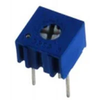 NTE Electronics Trimmer 100KOhm Single Turn Cermet 1/4in Square Top Adjust 10% Tolerance 1/2 Watt Sealed