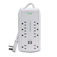 CyberPower Systems P806U 8-Outlet USB Surge Protector