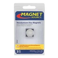 Master Magnetics Neodymium Disc Magnets .7in 3pk
