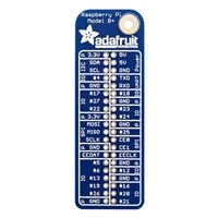 Adafruit Industries GPIO Reference Card for Raspberry Pi
