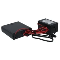 NTE Electronics EL Wire Battery Power Supply Drives up to 5m (On/Flash/Off Modes) AA Batteries