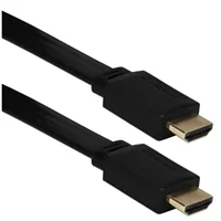 QVS HDMI Male to HDMI Male In-Wall High Speed UltraHD Cable w/ Ethernet 39 ft. - Black