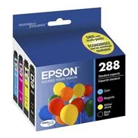 Epson 288 Black and Color Ink Cartridge Combo Pack