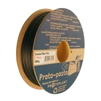 ProtoPlant Protopasta 1.75mm Carbon Fiber PLA 3D Printer Filament - 0.5kg Spool (1.1 lbs)