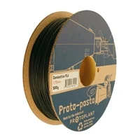 ProtoPlant Protopasta 1.75mm Electrically Conductive Carbon PLA Composite 3D Printer Filament - 0.5kg Spool (1.1 lbs)