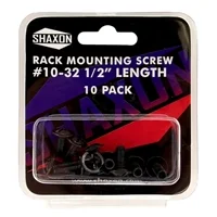 Shaxon (10-Pack) Rack Mounting Screws #10-32 x 1/2&quot;