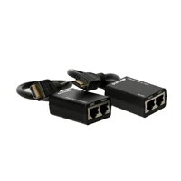 Inland HDMI Extender by Cat5e/6 - Black