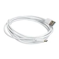 Inland USB 2.0 (Type-A) Male to Micro-USB (Type-B) Male Cable 6 ft. - White