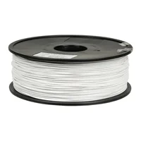 Inland 1.75mm ABS 3D Printer Filament 1.0 kg (2.2 lbs.) Spool - White