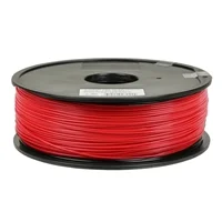 Inland 1.75mm Red ABS 3D Printer Filament - 1kg Spool (2.2 lbs)