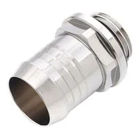 Bitspower G 1/4&quot; Straight Barbed Fitting - Silver