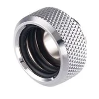 Bitspower G 1/4&quot; Straight Compression Fitting - Silver