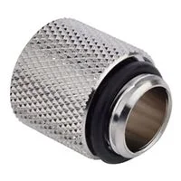 Bitspower G 1/4&quot; 15mm Male to Female Extender - Silver
