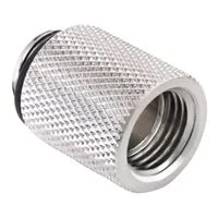 Bitspower G 1/4&quot; 20mm Male to Female Extender - Silver