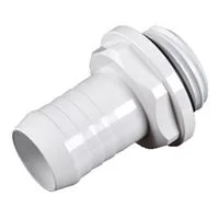 Bitspower G 1/4&quot; Straight Barbed Fitting - Deluxe White